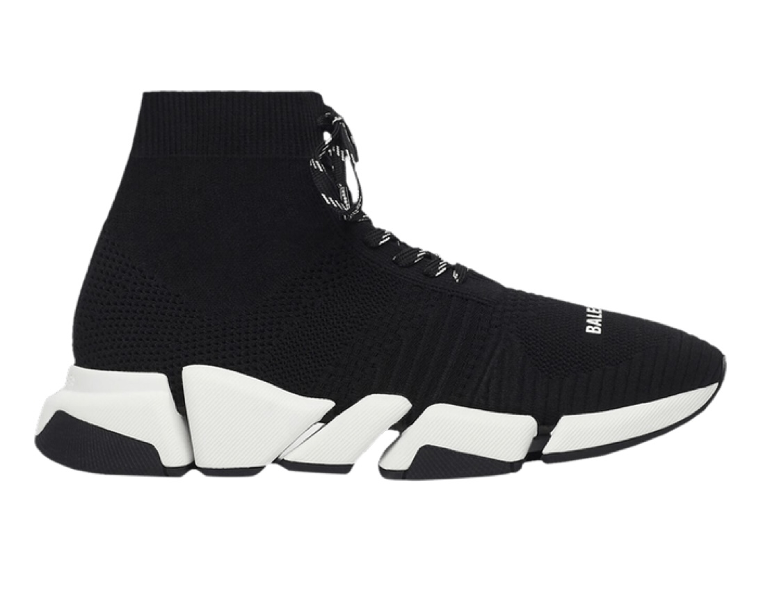 BALENCIAGA SPEED 2.0 BLACK/WHITE