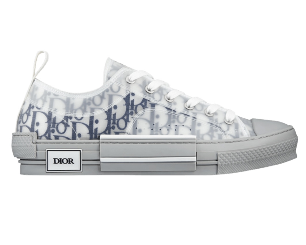 DIOR B23 LOW GREY OBLIQUE