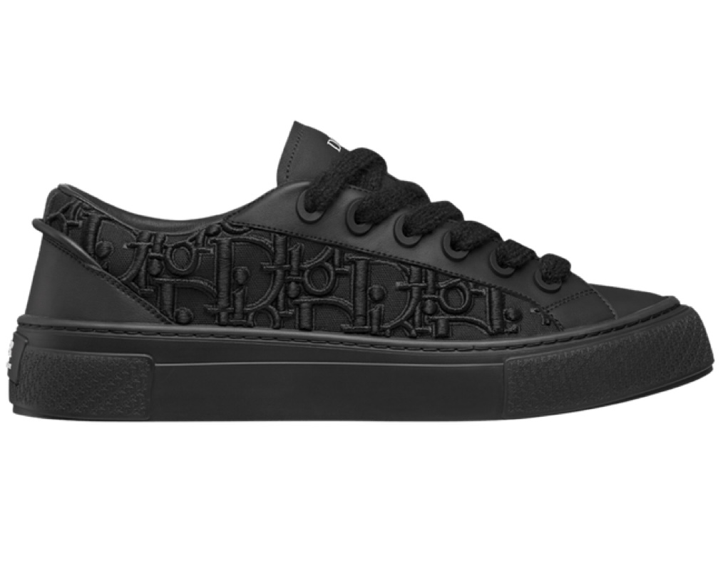 DIOR B33 OBLIQUE LOW BLACK