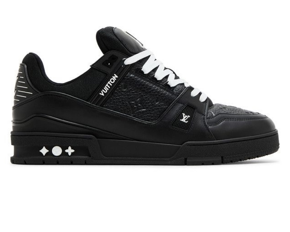 LV TRAINER BLACK MONOGRAM