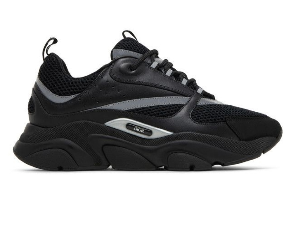 DIOR B22 BLACK REFLECTIVE